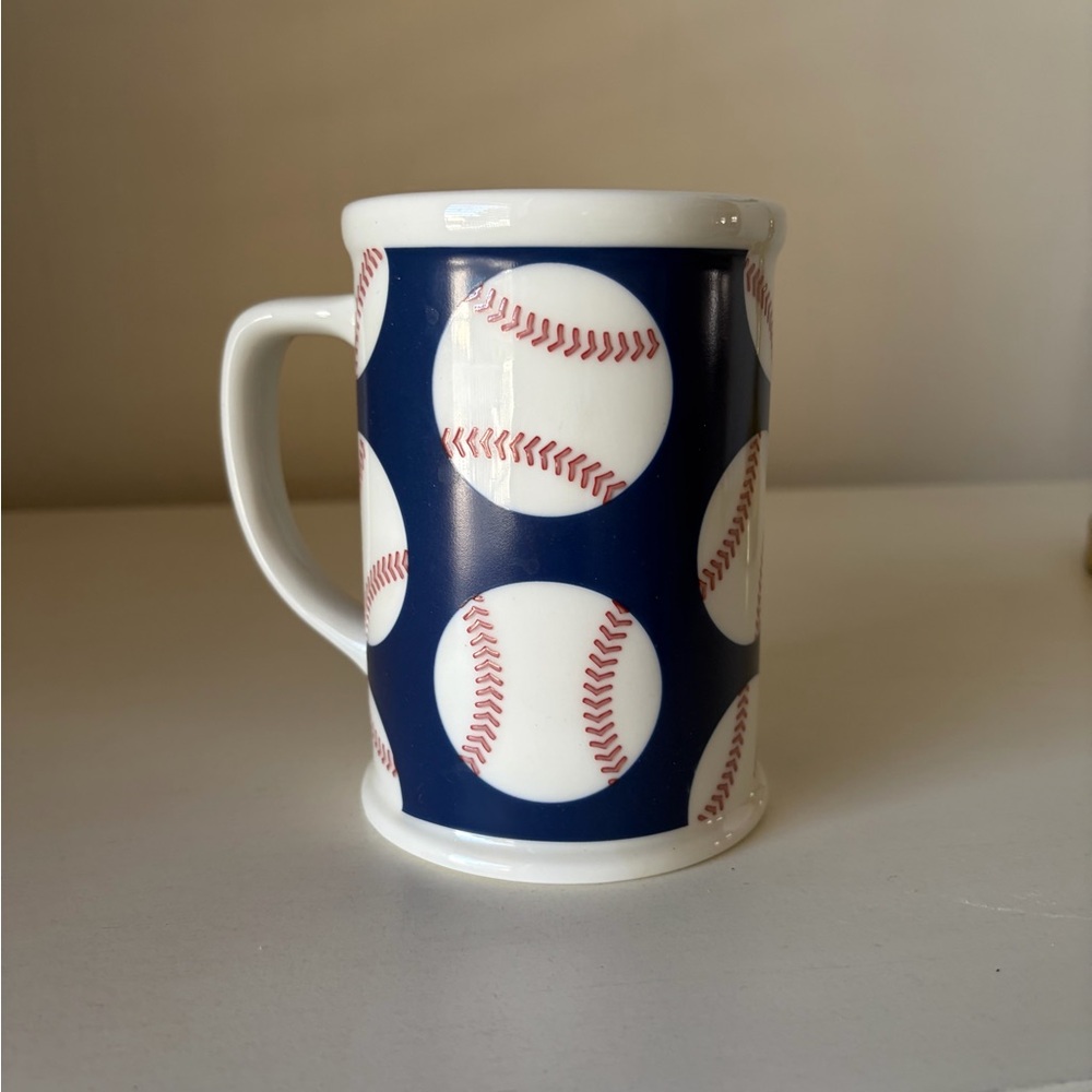 Almost Vintage 2007 Starbucks Baseball Ceramic Coffee Mug